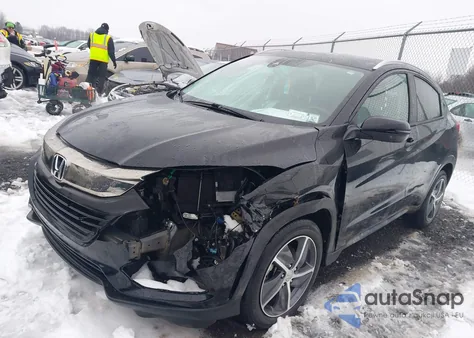 2022 Honda Hr-V Awd Ex из США, поврежденный, VIN 3CZRU6H51NM706262